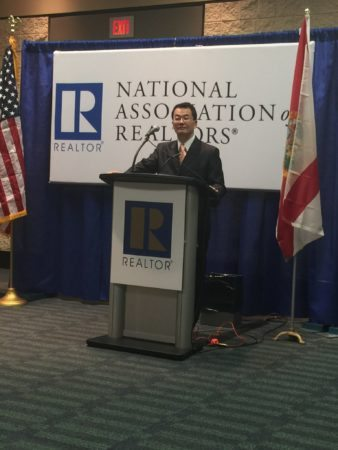 Lawrence Yun at the NAR media briefing