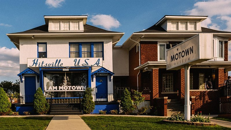 Exterior of the Motown Museum in Detroit