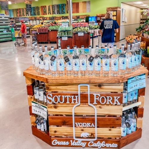 south fork vodka, Holiday Market, Auburn California 