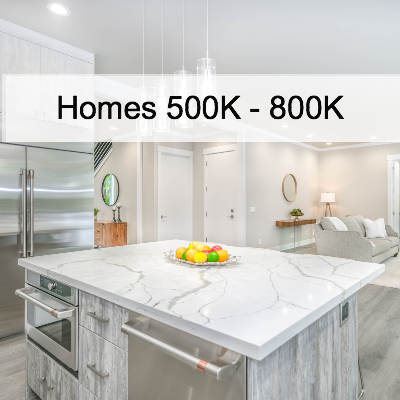 Homes 500K - 800K