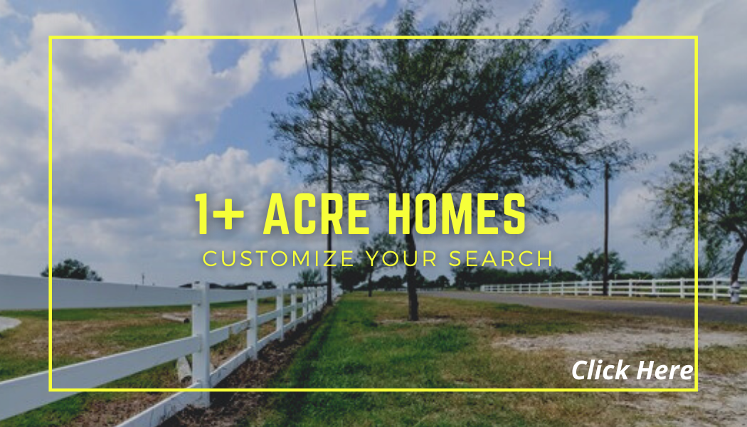 1+ acre homes