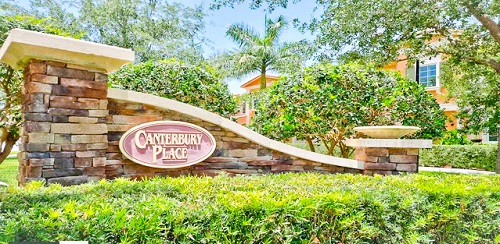 Canterbury Place Community Homes for Sale in Jupiter FL 33458 community image