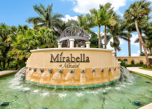 Mirabella Homes for Sale in Palm Beach Gardens, FL 33418 community image