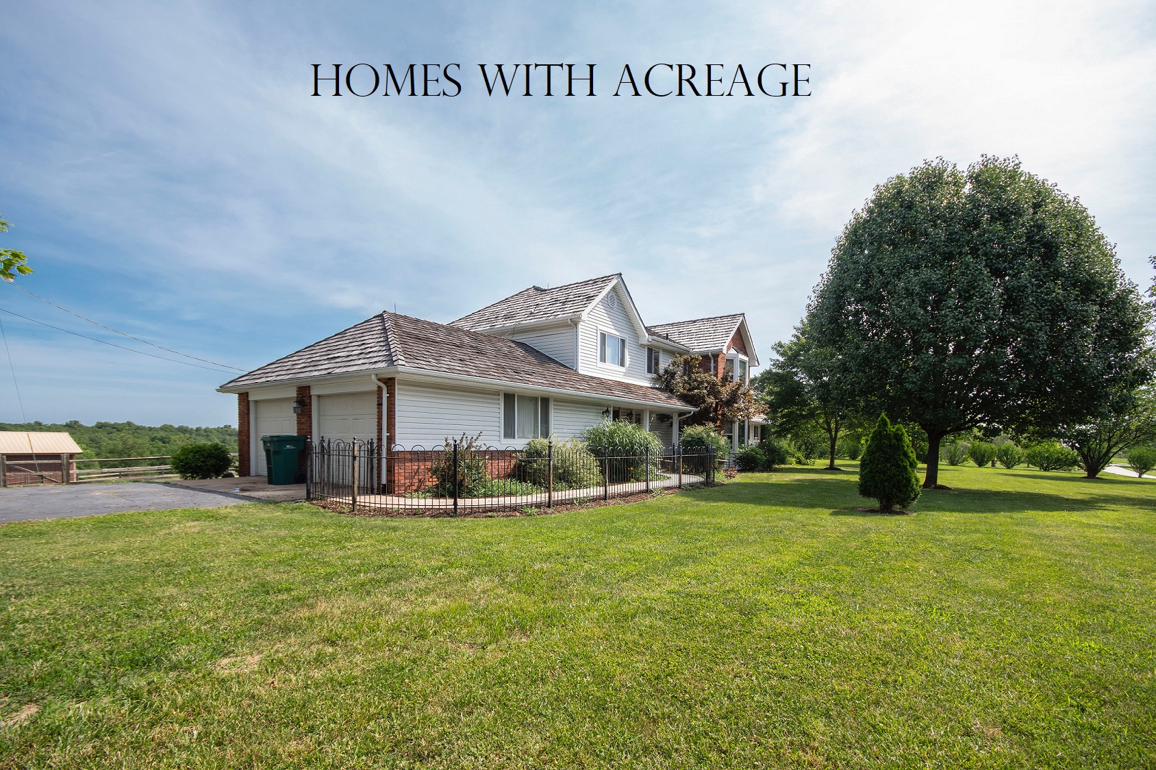 Homes with Acreage
