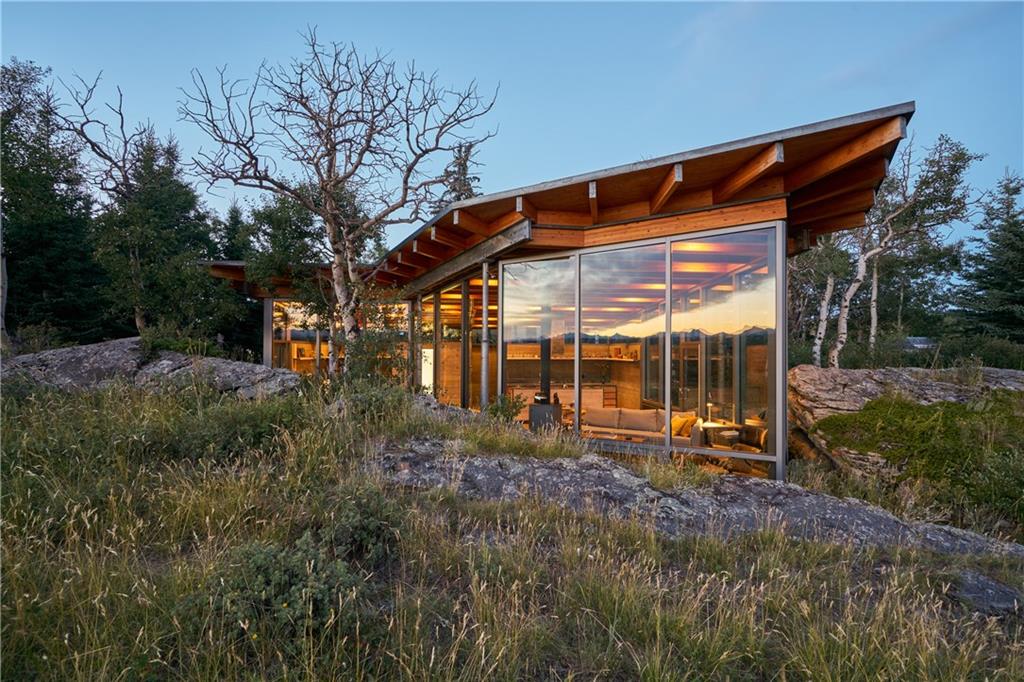 View of the home just West of Calgary